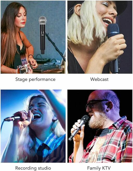 BEZPRZEWODOWE MIKROFONY