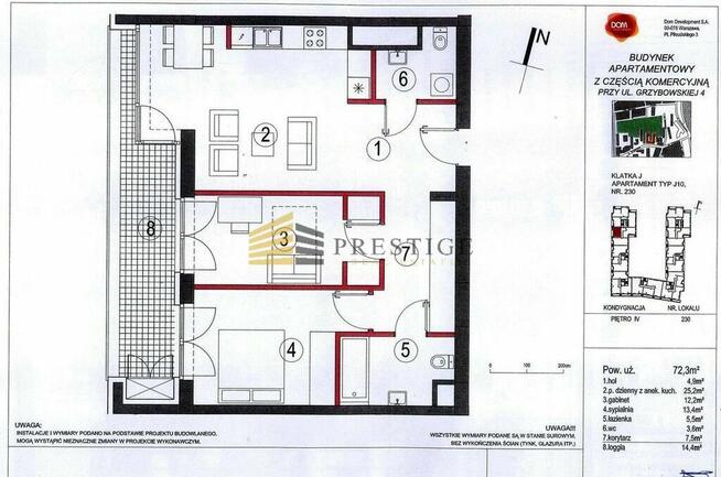 Apartament w sercu Warszawy – Grzybowska