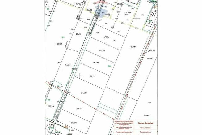 Działka budowlana w Zaborzu