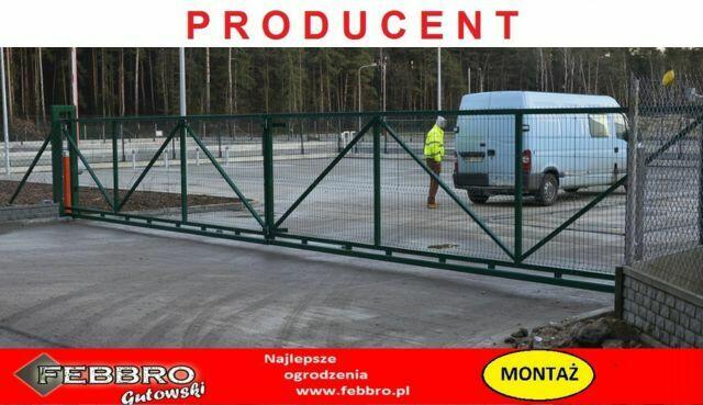Bramy PRZEMYSŁOWE PANELOWE przesuwne do 13m Serwis Automaty