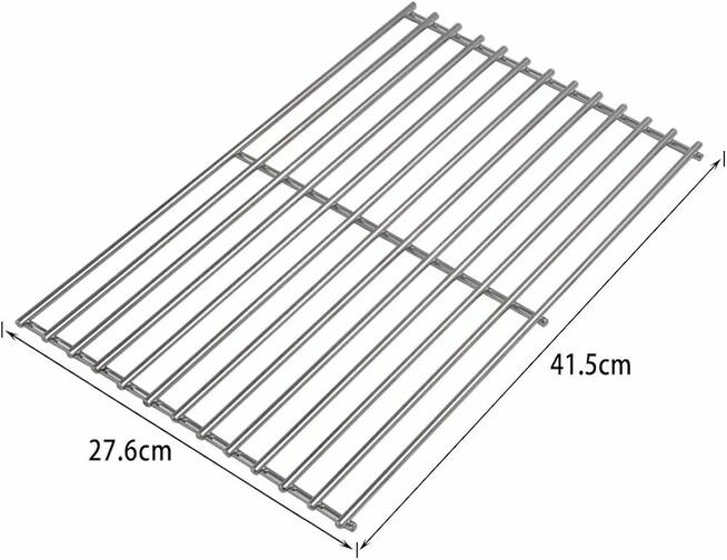 WYMIENNE RUSZTY DO GRILLA ZE STALI NIERDZEWNEJ