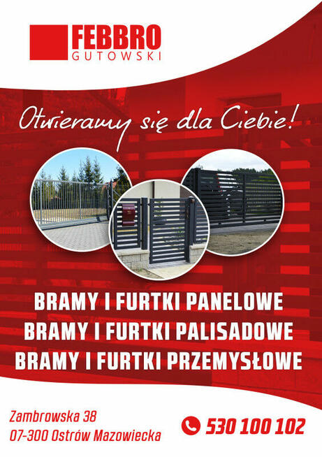 Automatyka Napędy do bram Domofon Aplikacja Serwis Naprawa