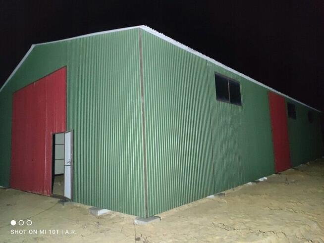 Garaże Wiaty Hale blaszaki