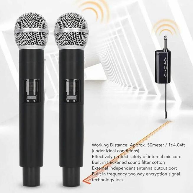 BEZPRZEWODOWE MIKROFONY