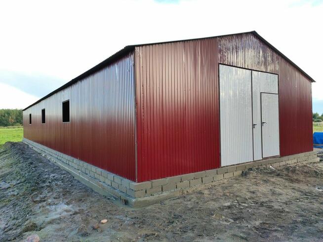 Garaże Wiaty Hale blaszaki