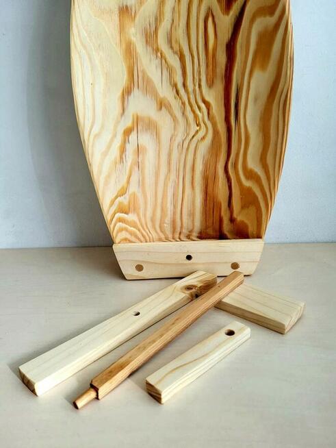 Taca na jedzenie do podawania sushi statek łódka z drewna 50