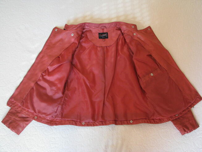 Kurtka ramoneska ze skórki, na stójce rozm. 42