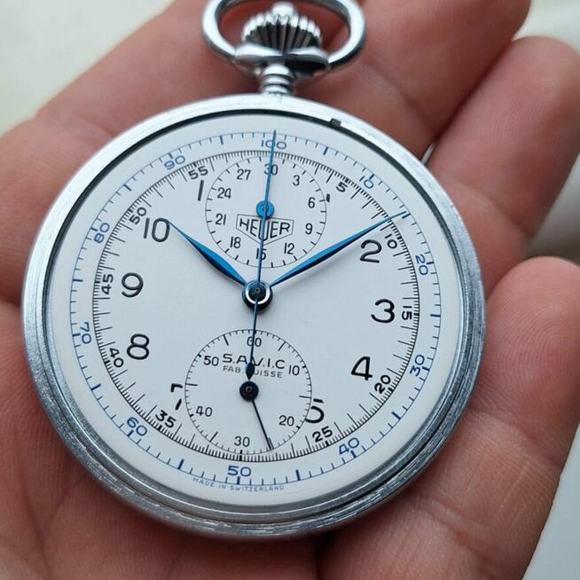 HEUER/Valjoux5 Sprzedam zegarek kieszonkowy chronograf!!!