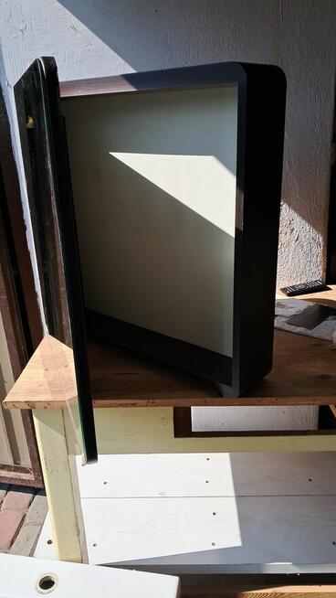 szafka z lustrem do łazienki plus szafka z umywalką