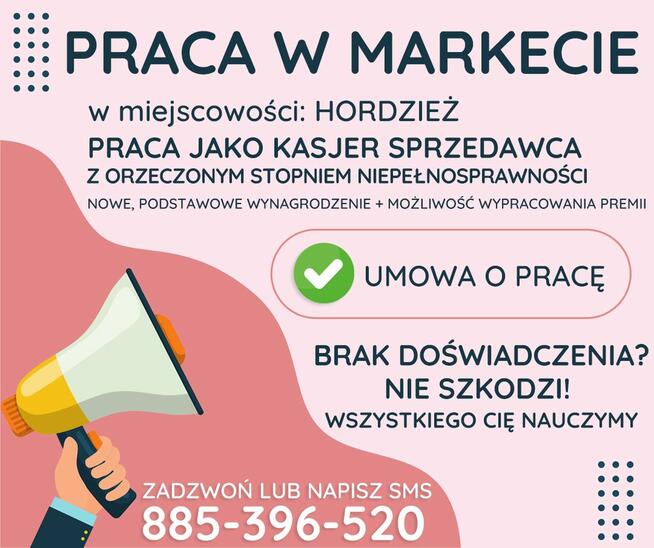 Praca dla os. z orzecz., Dino Polska S.A., HORDZIEŻ