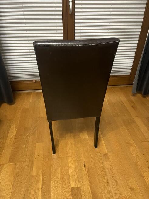 Krzesła z eko skóry do jadalni lub kuchni