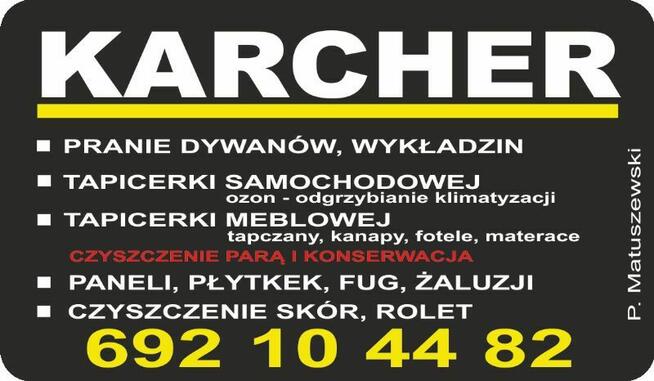 KARCHER KOŚCIAN 692-104-482 PRANIE CZYSZCZENIE profesjonal