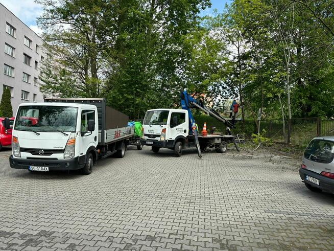 Praca przy terenach zielonych