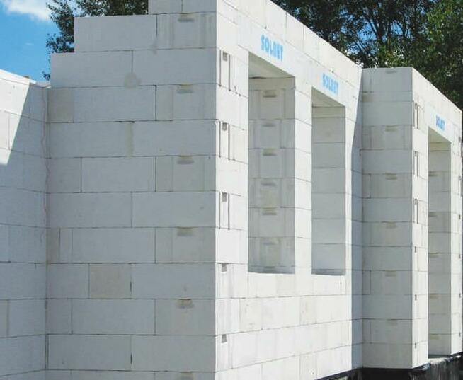 Bloczek, pustak biały SOLBET beton komórkowy