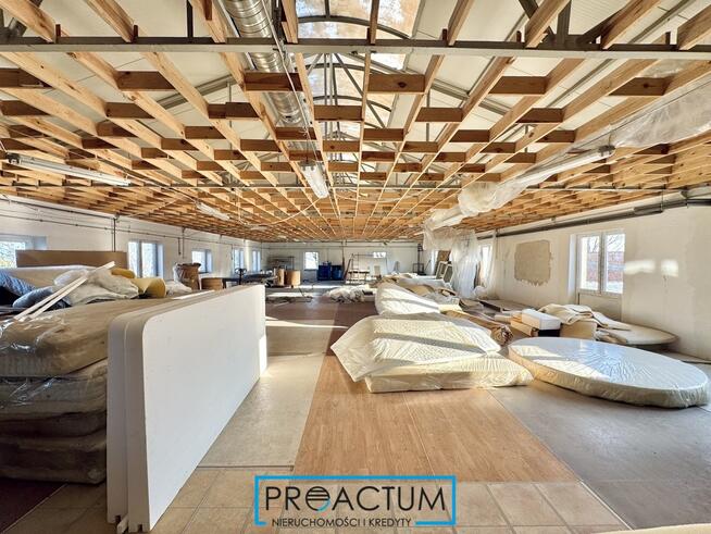 Hale produkcyjne - biurowe - działka przemysłowa