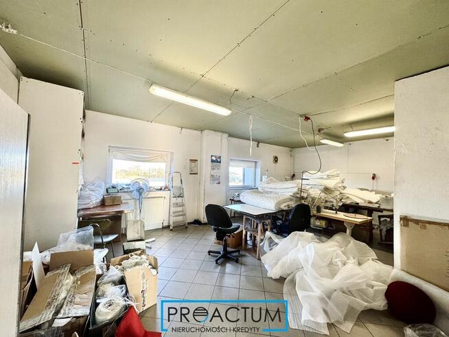 Hale produkcyjne - biurowe - działka przemysłowa