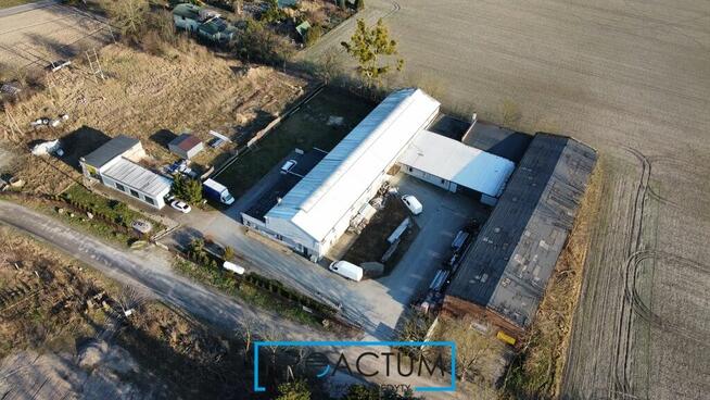 Hale produkcyjne - biurowe - działka przemysłowa