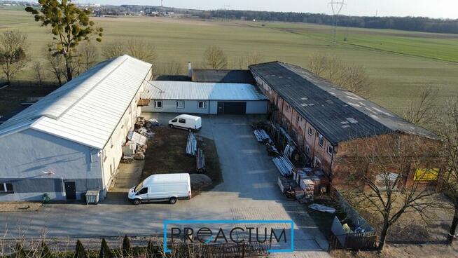 Hale produkcyjne - biurowe - działka przemysłowa