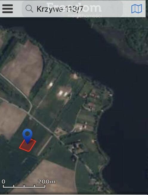 Na sprzedaż działka we wsi Krzywe gmina Prostki