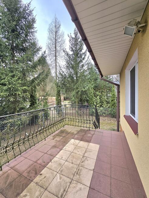 Dom z ogrodem przy lesie Wólka Leśna