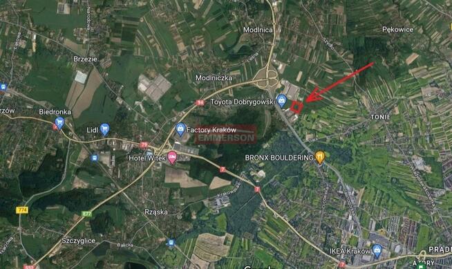 Kraków , Modlnica hala magazynowa