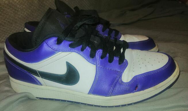 Nike Jordan 1 Low Purple court
