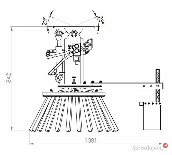 SZCZOTKA DO USUWANIA CHWASTÓW SDC-K