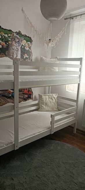 Sprzedam łóżko piętrowe białe noweSprzedam łóżko piętrowe bi