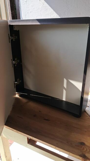 szafka z lustrem do łazienki plus szafka z umywalką