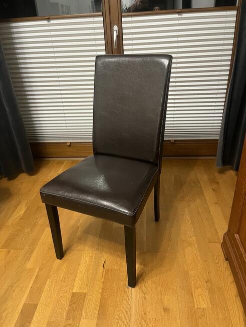 Krzesła z eko skóry do jadalni lub kuchni