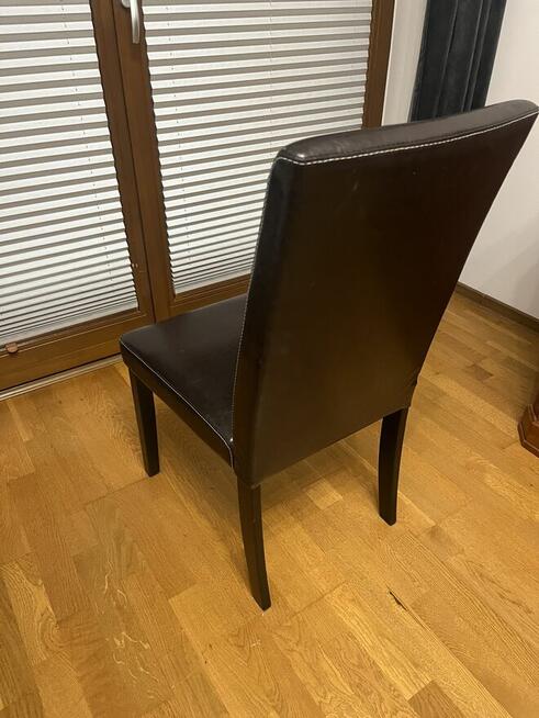Krzesła z eko skóry do jadalni lub kuchni