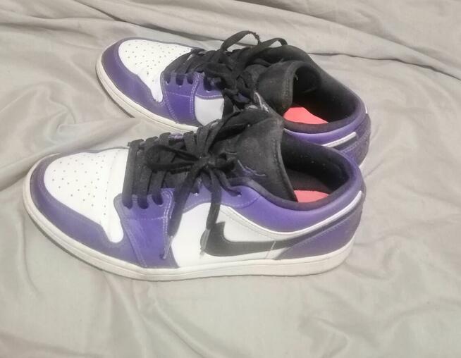 Nike Jordan 1 Low Purple court