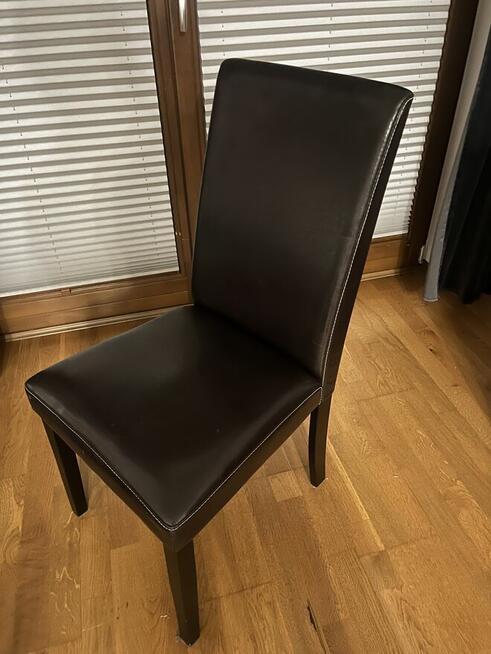 Krzesła z eko skóry do jadalni lub kuchni