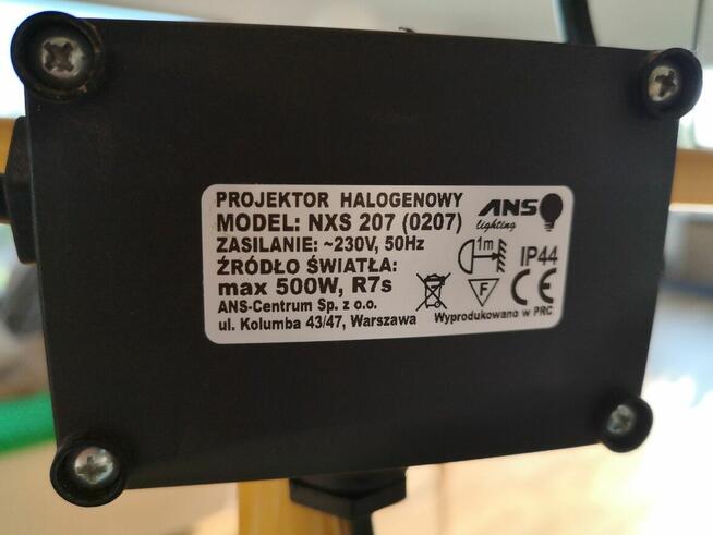 Lampa Projektor Halogenowy Podwójny- Mocne Światło