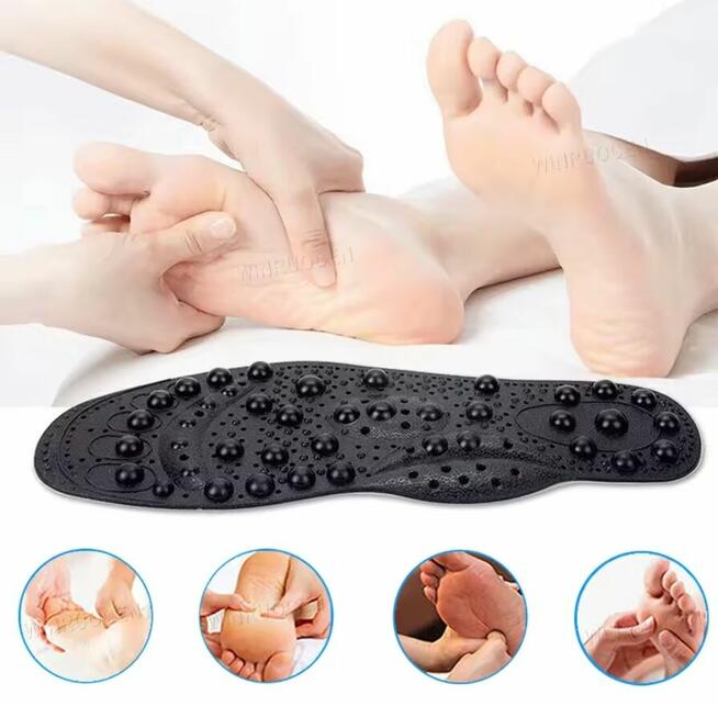 Magnetyczne wkładki do masażu stóp