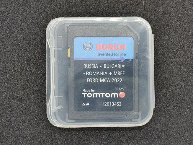 Karta SD z mapą dla systemów Ford