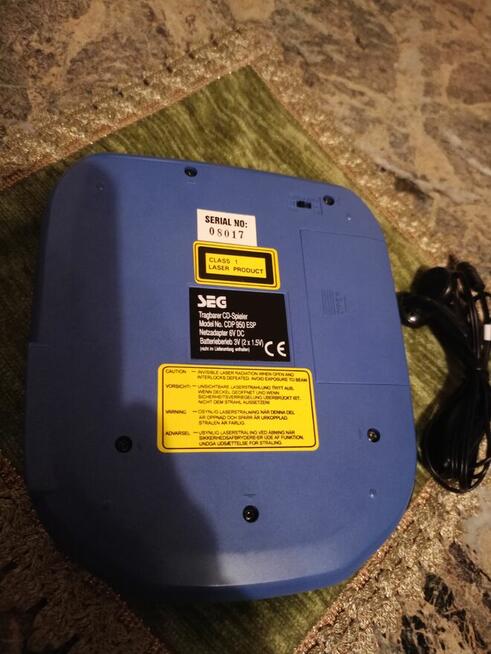 Discman SEG Mega Bass.