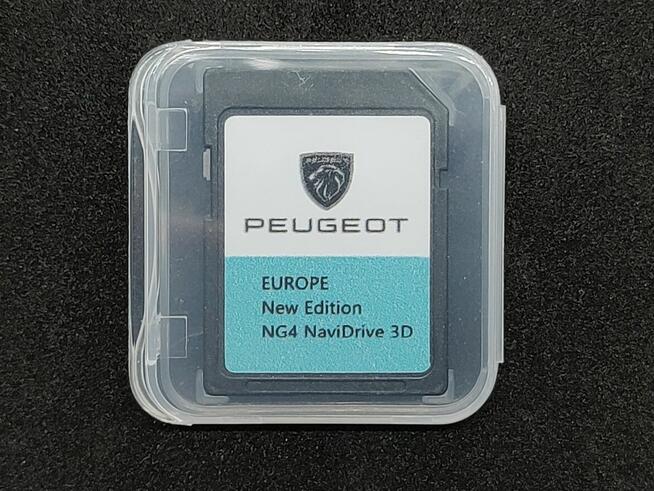 Karta SD z mapą EU PEUGEOT