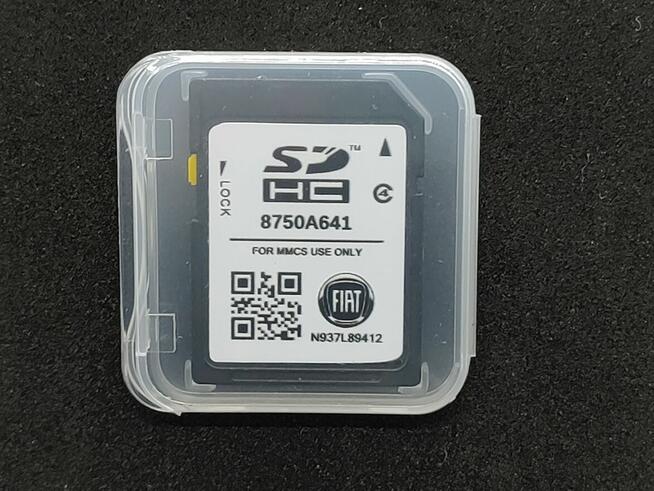 Aktualizacja map karta SD FIAT