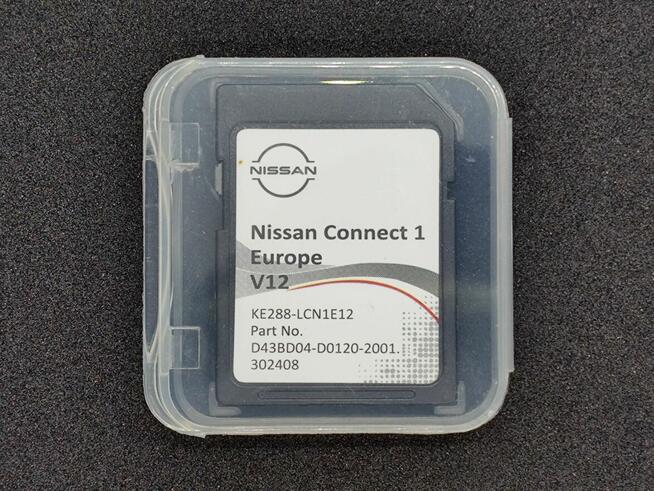 Karta SD Mapy EUROPY NISSAN Connect