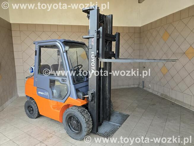 Wózek widłowy TOYOTA 7FGF30 kabina , wolny skok 7FG30 Linde