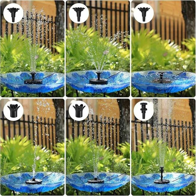 Fontanna Solarna do oczka wodnego ogrodu stawu pompa wodna