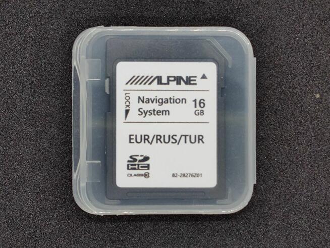 Karta SD mapy 2024Q4 EU Alpine