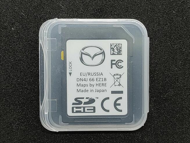 Aktualizacja map dla systemów Mazda