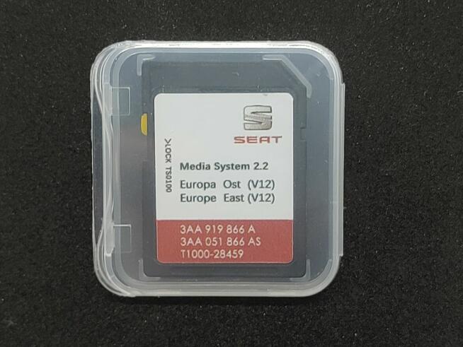 Karta SD aktualizacja map dla SEAT EU