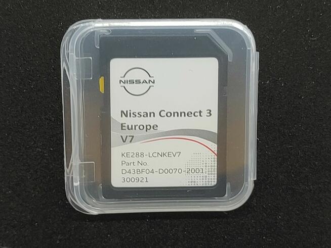Karta SD Mapy EUROPY NISSAN Connect