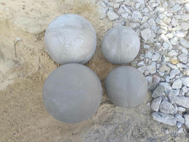 Kula betonowa ogrodowa cementowa 30cm pełna kule