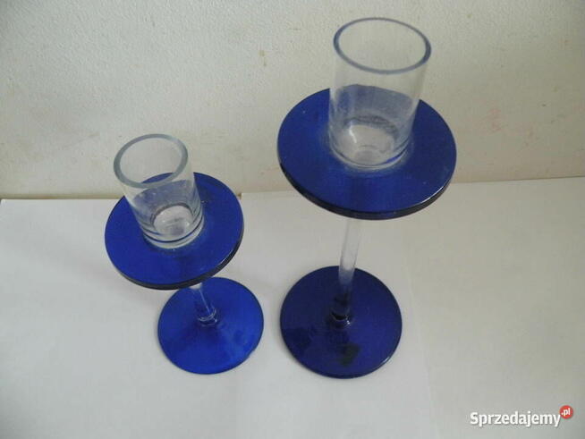 Świeczniki , szkło z PRL-u