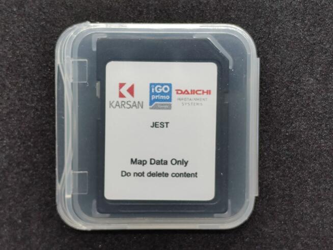 Aktualizacja map Daiichi