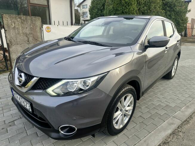 Nissan Qashqai 107 tys km ACENTA LED PDC nawi alu asystent  kamera - ZAREJESTROWANY